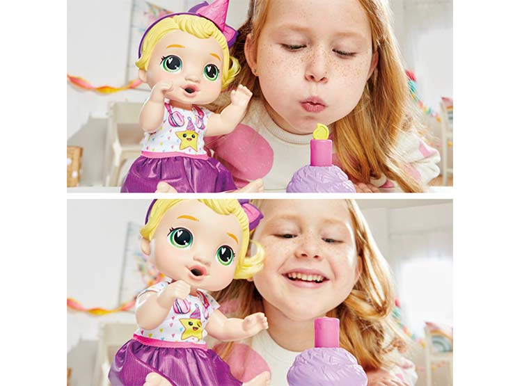 MUÑECA BABY ALIVE FIESTA DE CUMPLEAÑOS LALA GOOGOO - 4
