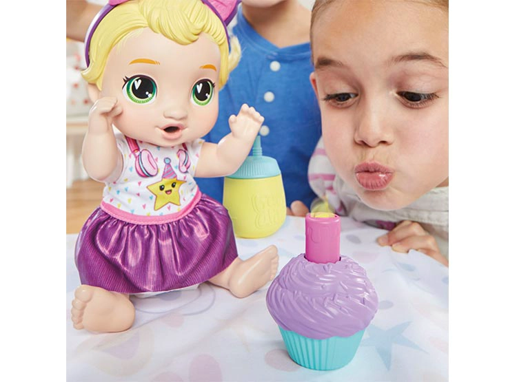 MUÑECA BABY ALIVE FIESTA DE CUMPLEAÑOS LALA GOOGOO - 8