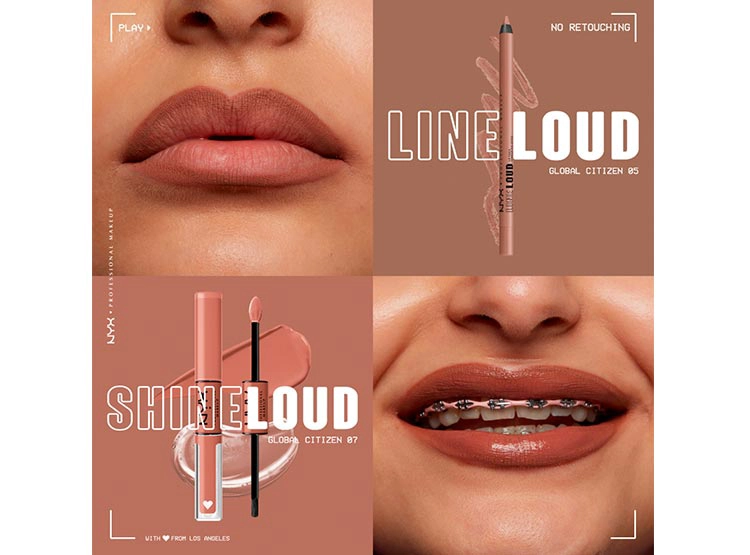 LÁPIZ DELINEADOR DE LABIOS NYX LINE LOUD - 3