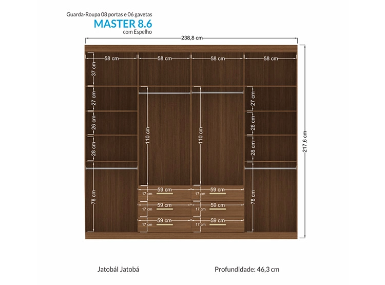 CLOSET ALTAVISION MASTER 8.6 - 3