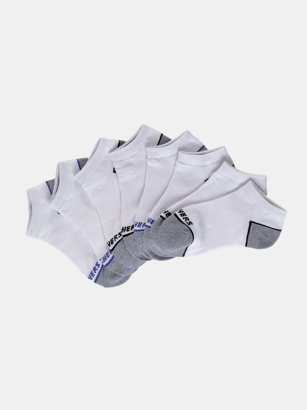 PACK 6 CALCETINES NIÑO SKECHERS MULTICOLOR LOW CUTWHITE - 2