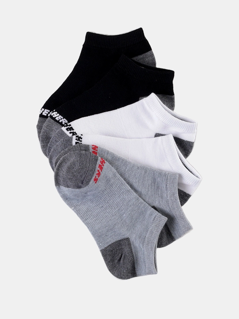 PACK 6 CALCETINES NIÑO SKECHERS MULTICOLOR CUTBLACK - 2