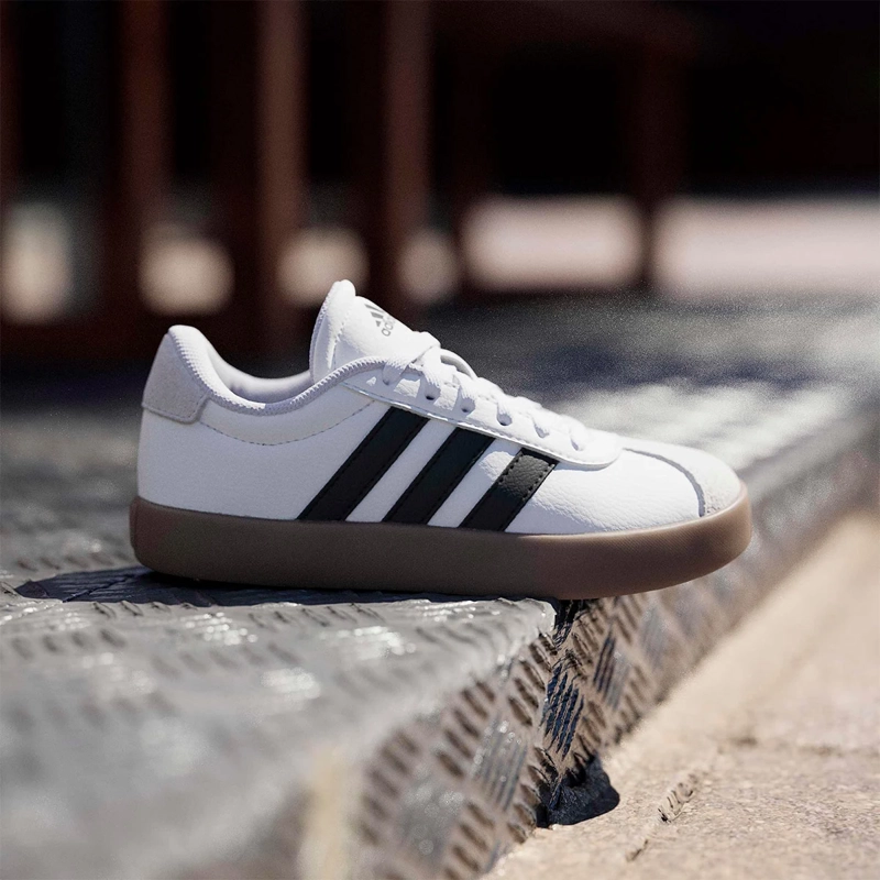 ZAPATILLAS UNISEX ADIDAS CASUAL BLANCO VL COURT 3.0 K INFANTIL - 10