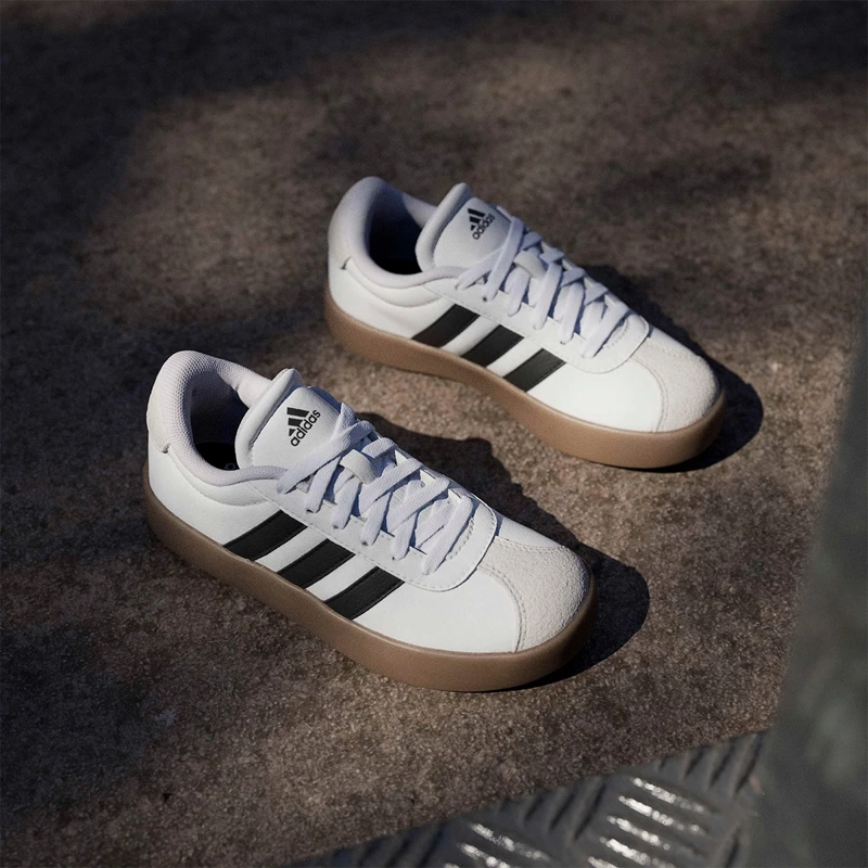 ZAPATILLAS UNISEX ADIDAS CASUAL BLANCO VL COURT 3.0 K INFANTIL - 1