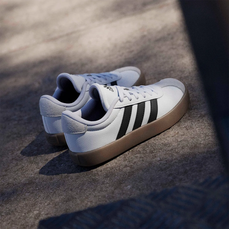 ZAPATILLAS UNISEX ADIDAS CASUAL BLANCO VL COURT 3.0 K INFANTIL - 12