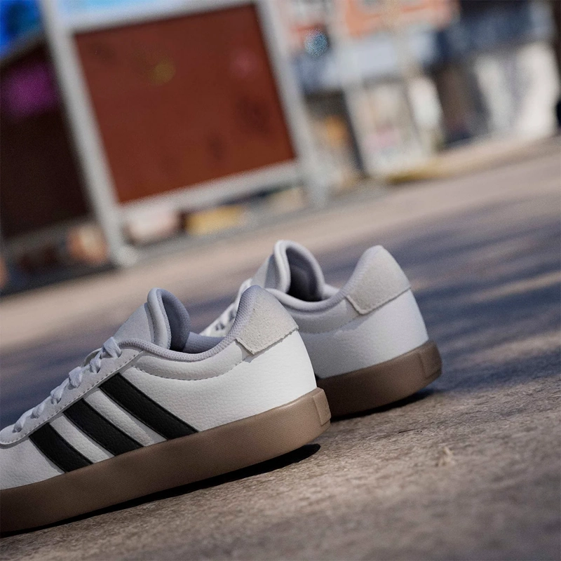 ZAPATILLAS UNISEX ADIDAS CASUAL BLANCO VL COURT 3.0 K INFANTIL - 13