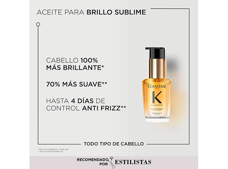 ACEITE CAPILAR KÉRASTASE ELIXIR ULTIME L'HUILE ORIGINAL 30 ML - 9