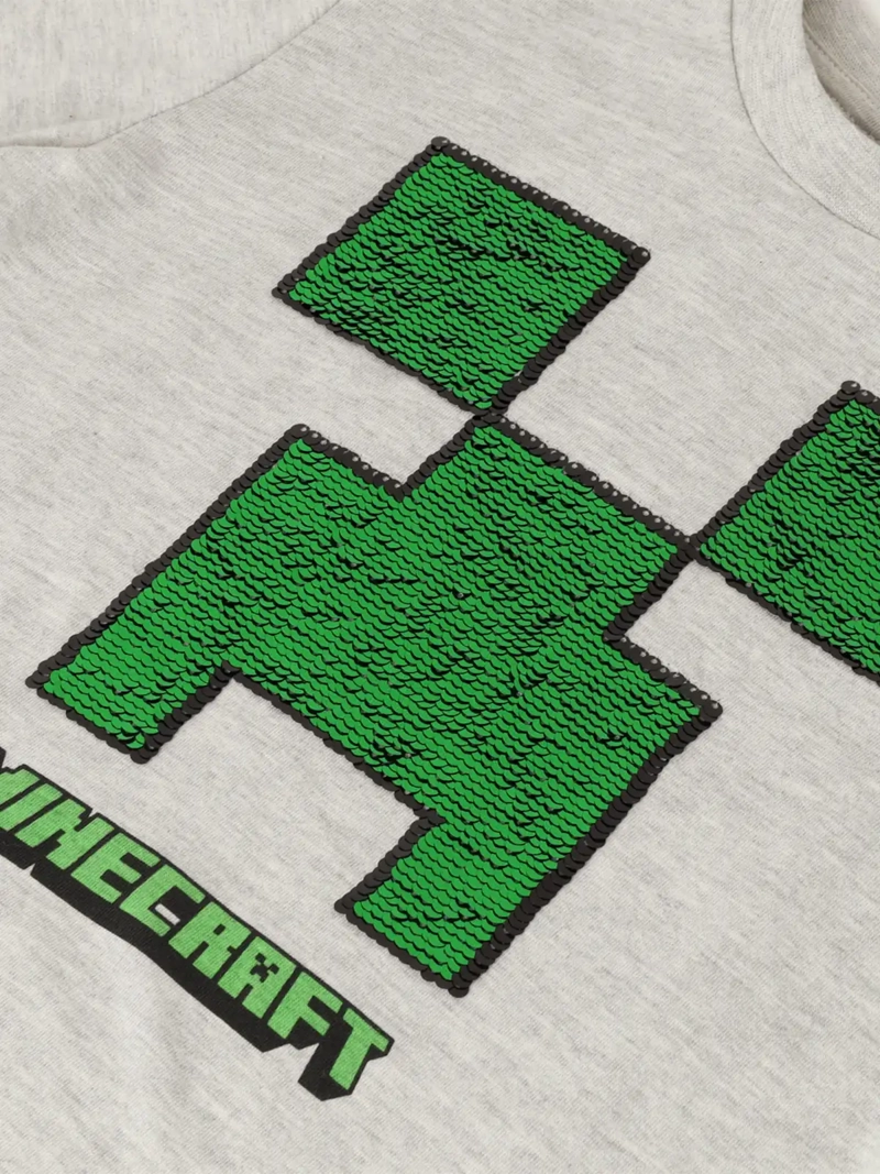 POLERA MANGA LARGA NIÑO MINECRAFT - 3