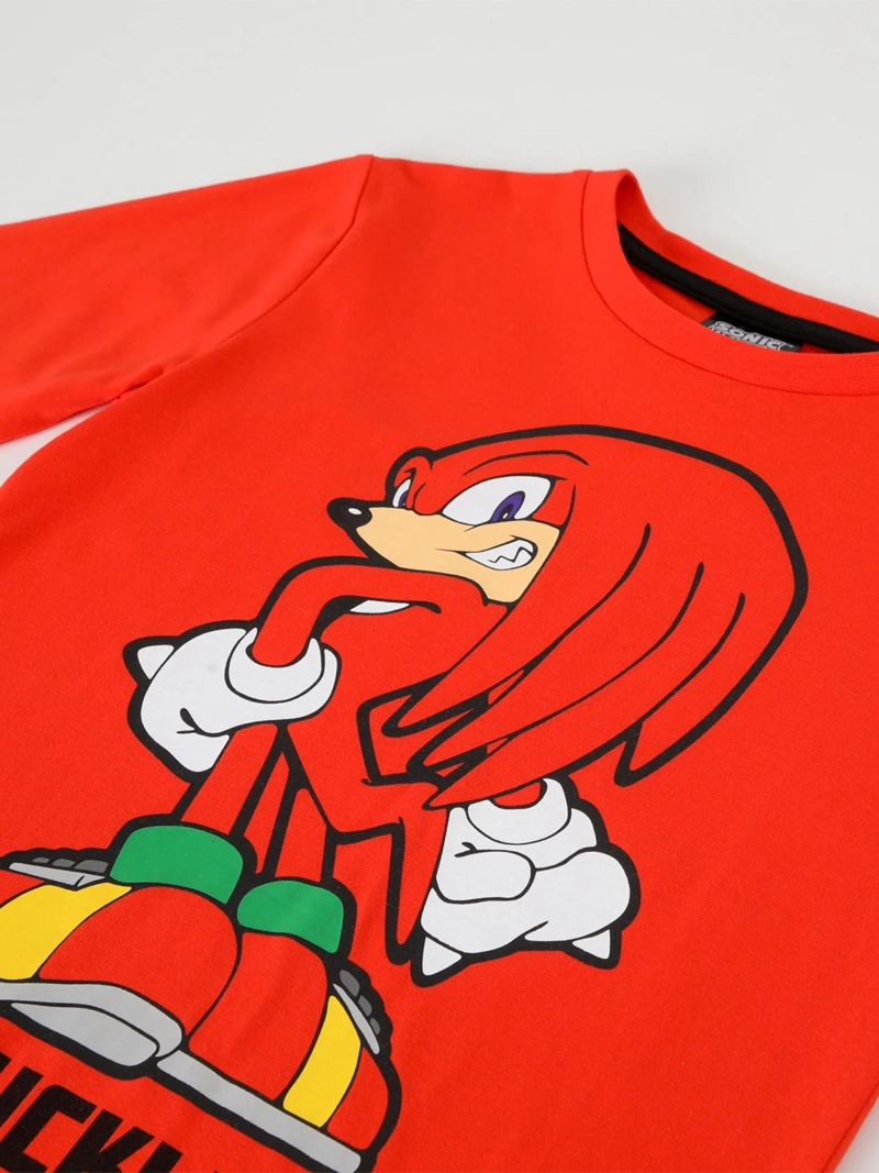 POLERA MANGA LARGA ALGODÓN NIÑO SONIC - 3