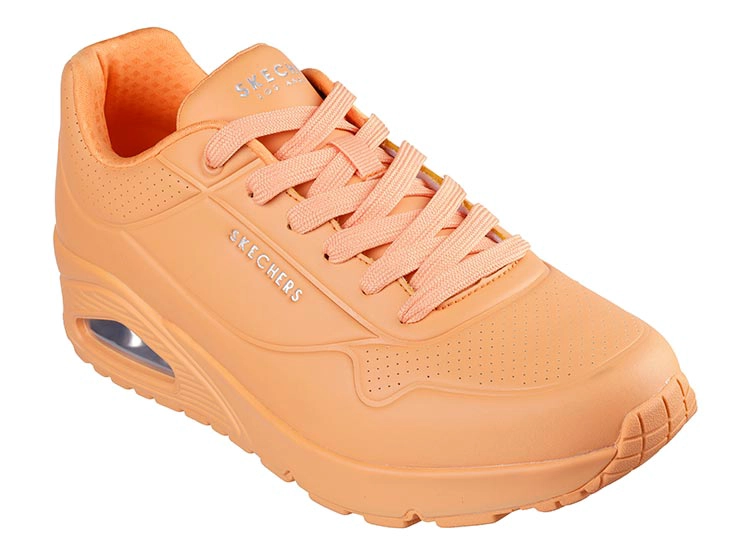ZAPATILLAS MUJER SKECHERS CASUAL DURAZNO UNO - 2