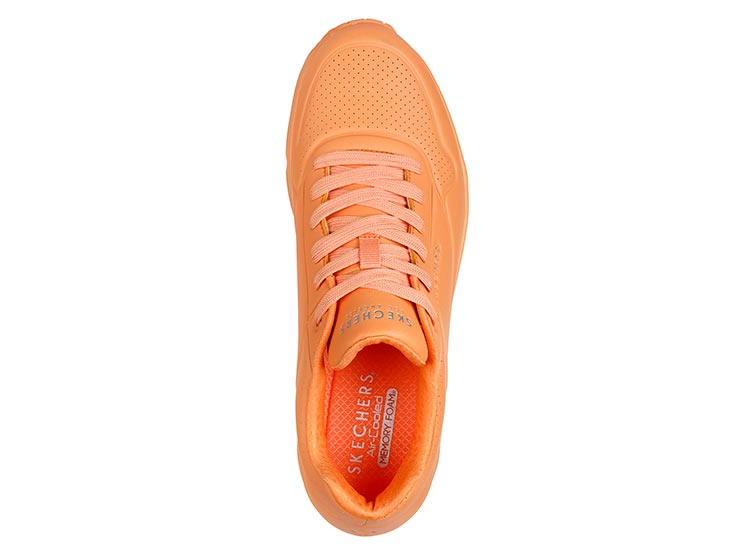 ZAPATILLAS MUJER SKECHERS CASUAL DURAZNO UNO - 4