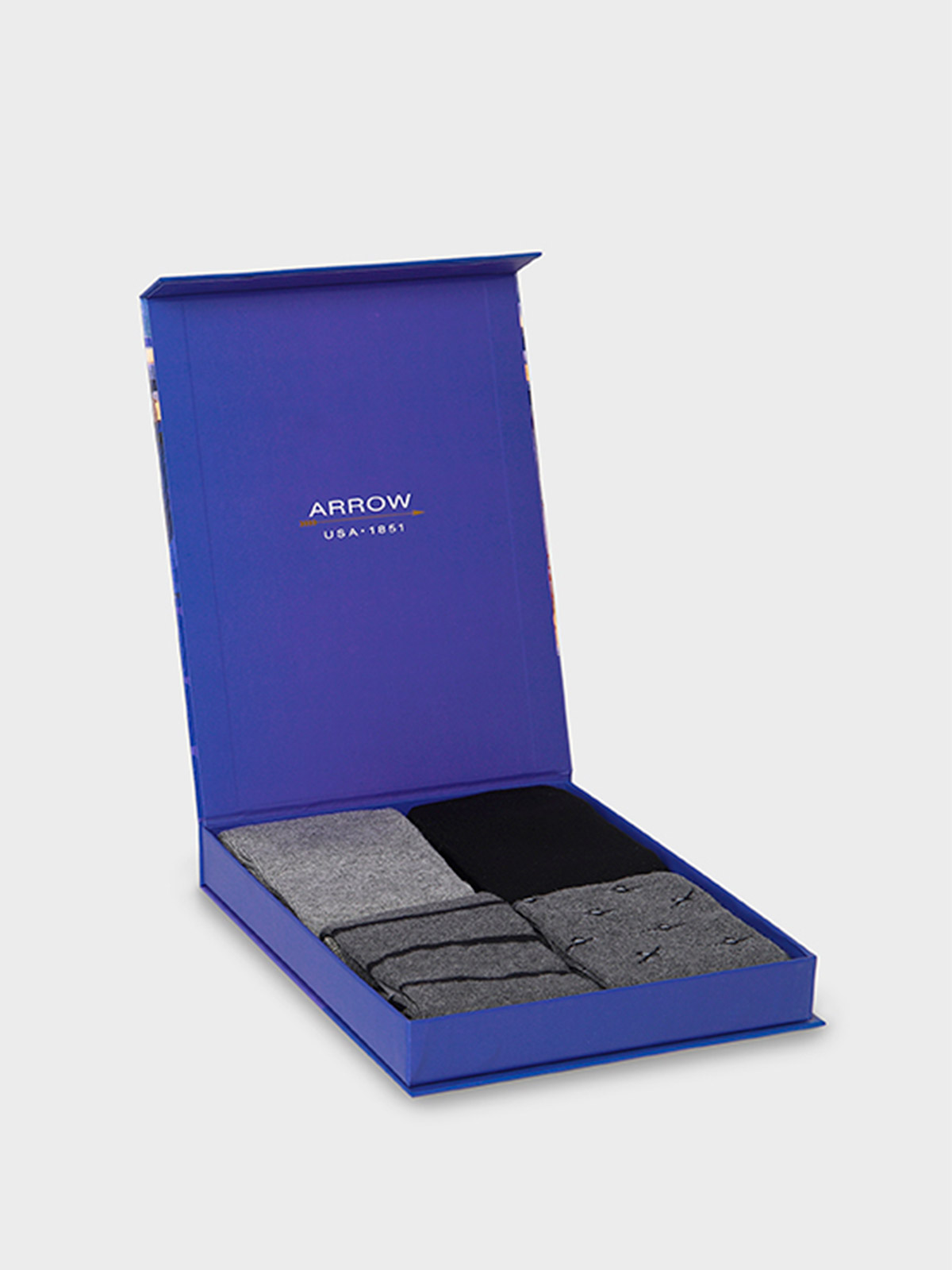 PACK X4 CALCETINES ALGODÓN HOMBRE ARROW - 6