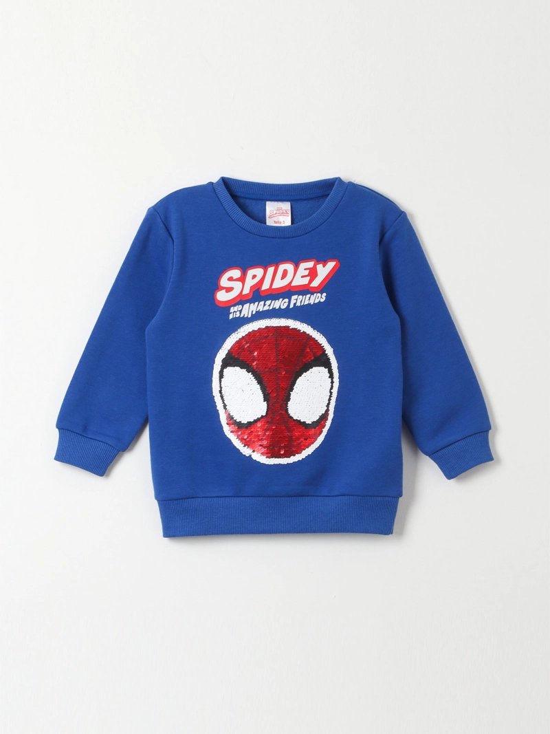 POLERÓN NIÑO SPIDERMAN ALGODÓN  - 1