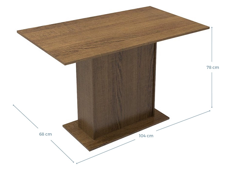 JUEGO DE COMEDOR VEKKA HOME CELINE LEONE 4S - 5