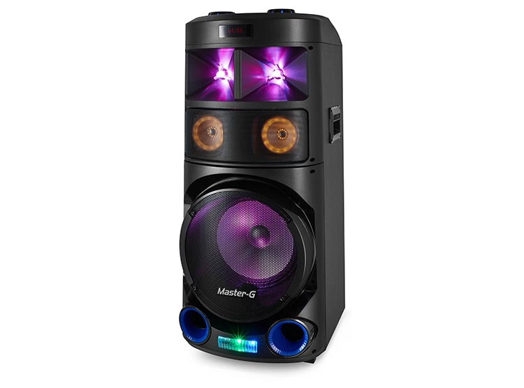 PARLANTE BLUETOOTH MASTER G KARAOKE ORION Negro, foto 2