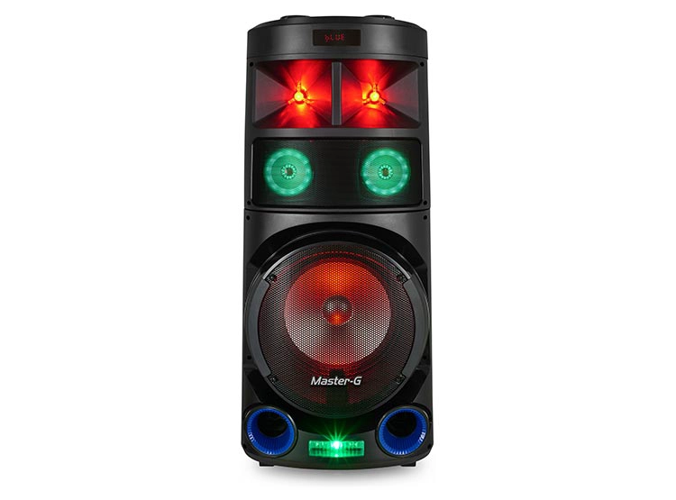 PARLANTE BLUETOOTH MASTER G KARAOKE ORION Negro, foto 3