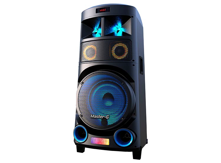 PARLANTE BLUETOOTH MASTER G KARAOKE ORION Negro, foto 5