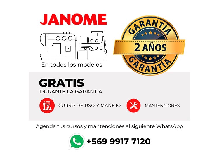 MÁQUINA DE COSER JANOME PROFESIONAL MEMORY CRAFT 9480QCP - 14