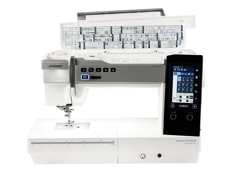 MÁQUINA DE COSER JANOME PROFESIONAL MEMORY CRAFT 9480QCP - 4