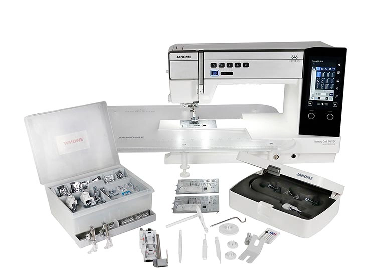 MÁQUINA DE COSER JANOME PROFESIONAL MEMORY CRAFT 9480QCP - 5