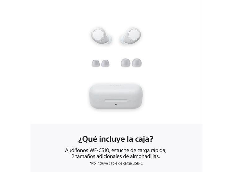 AUDÍFONOS SONY WF-C510 BLUETOOTH - 10