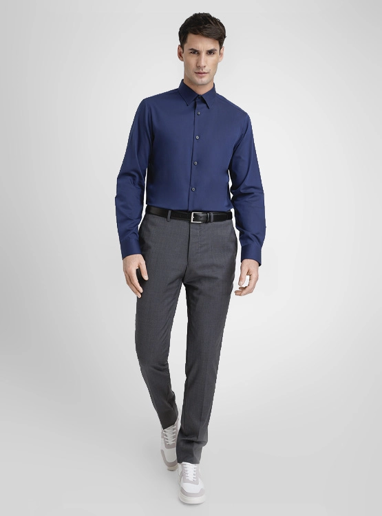 CAMISA PERRY ELLIS MANGA LARGA - 4