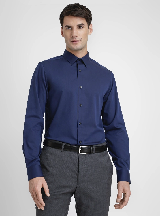 CAMISA PERRY ELLIS MANGA LARGA - 1