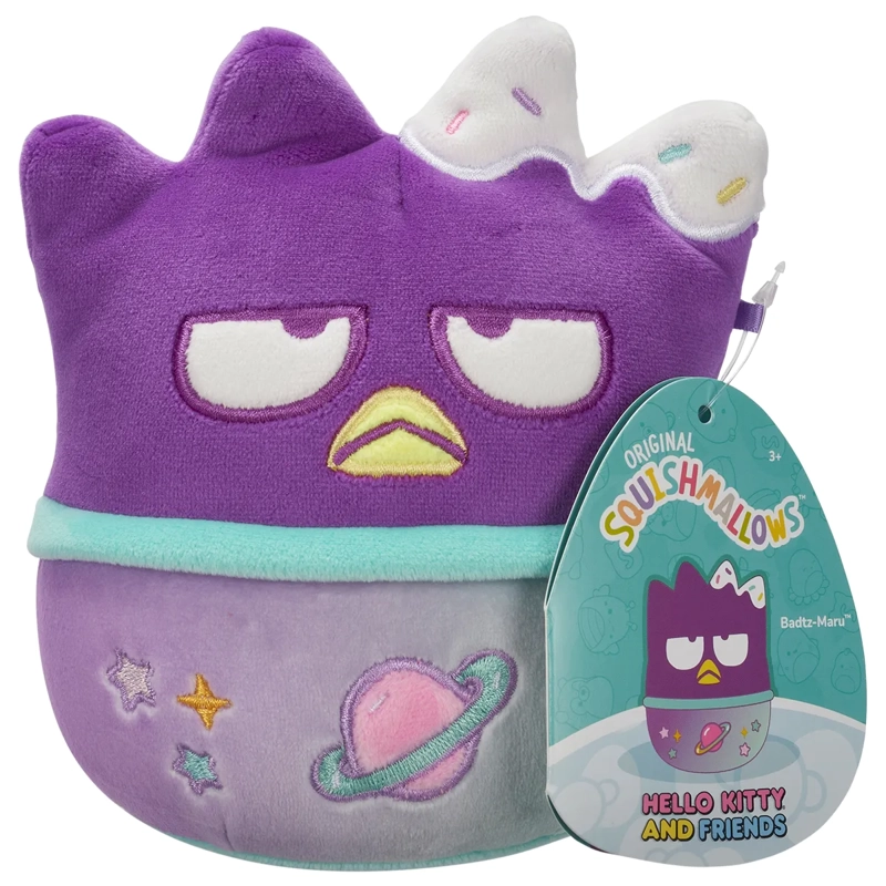 PELUCHE HELLO KITTY SQUISHMALLOWS 20CM PURPURA - 12