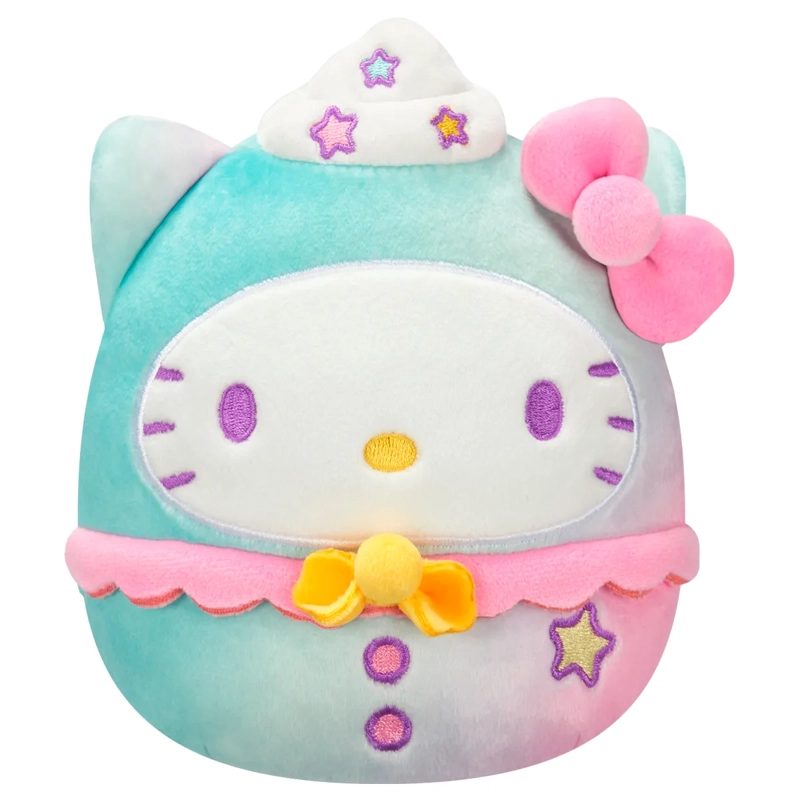 PELUCHE HELLO KITTY SQUISHMALLOWS 20CM PURPURA - 6