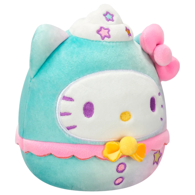PELUCHE HELLO KITTY SQUISHMALLOWS 20CM PURPURA - 8