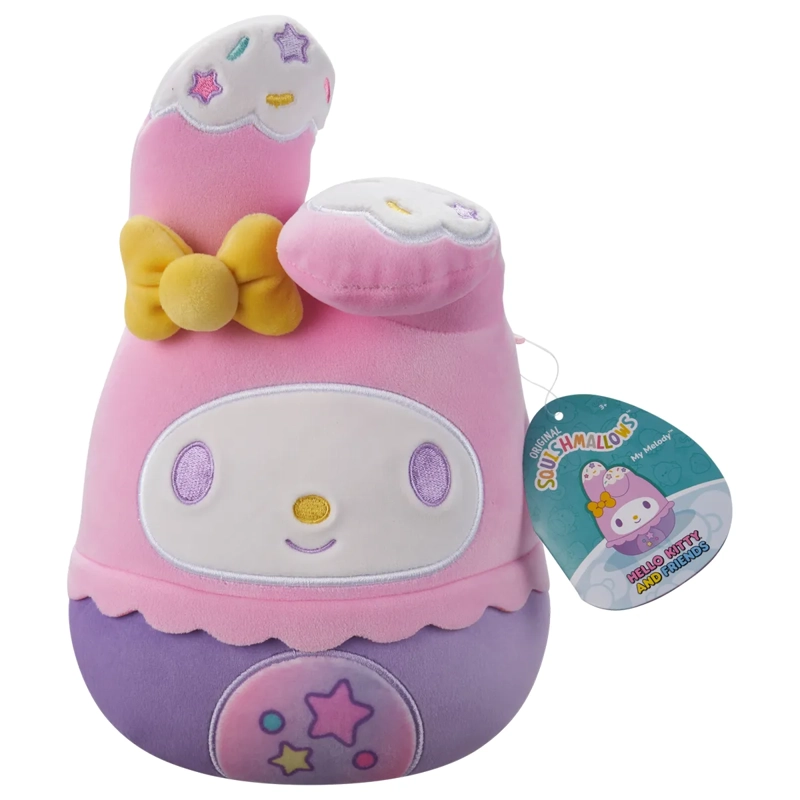 PELUCHE HELLO KITTY SQUISHMALLOWS 20CM PURPURA - 10