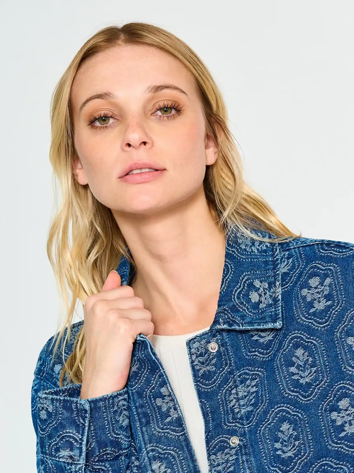 Chaqueta Denim Regular Para Mujer De Pepe Jeans - Azul Claro, Con Materiales Reciclados | Estilo Trucker
