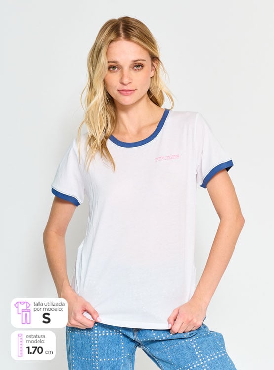 POLERA ALGODÓN MUJER PEPE JEANS ELISE - 1