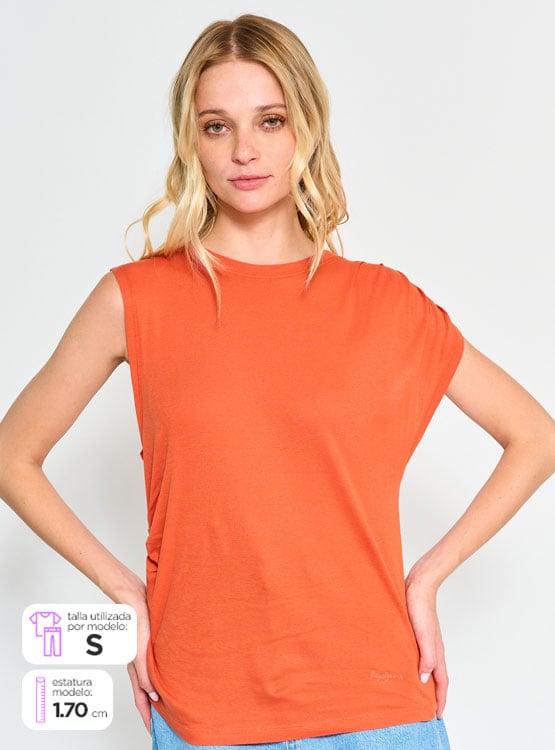 POLERA ALGODÓN MUJER PEPE JEANS FLEURINE - 1
