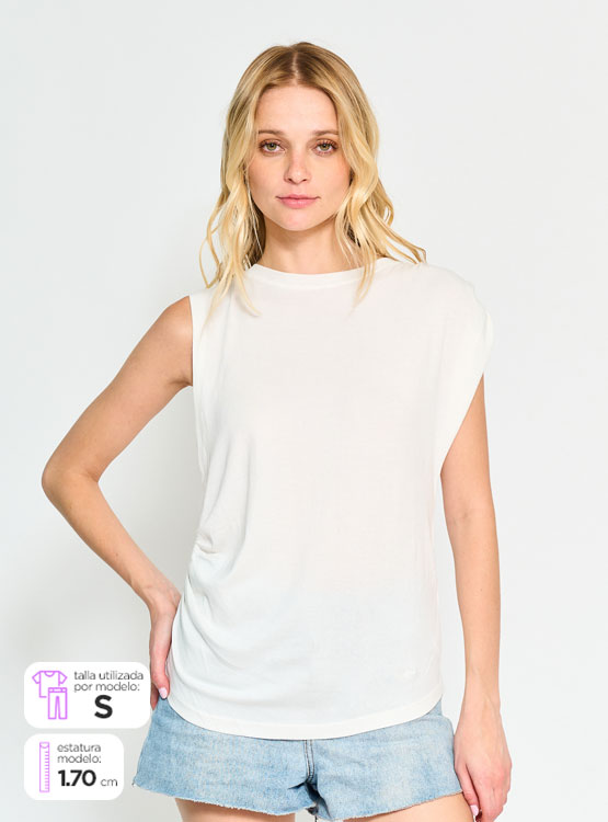 POLERA ALGODÓN MUJER PEPE JEANS FLEURINE - 1