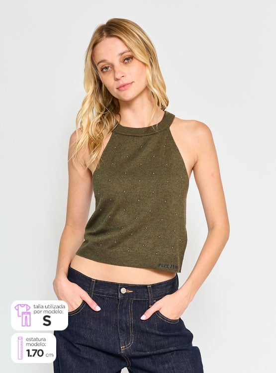 POLERA MUJER PEPE JEANS HALO - 1