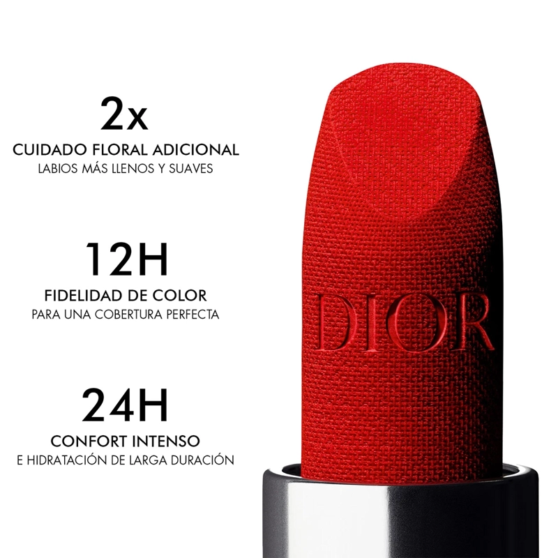 LABIAL DIOR ROUGE 2 ACABADOS - 7