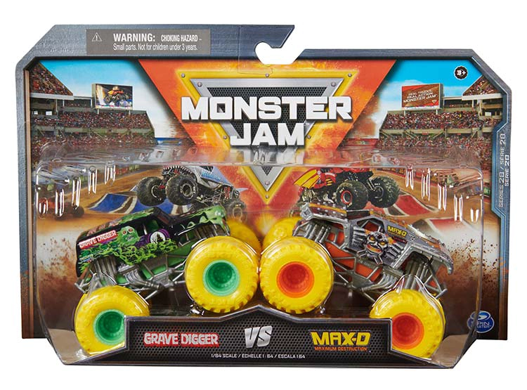PACK 2 VEHÍCULOS DIGGER 1 64 MONSTER JAM - 10