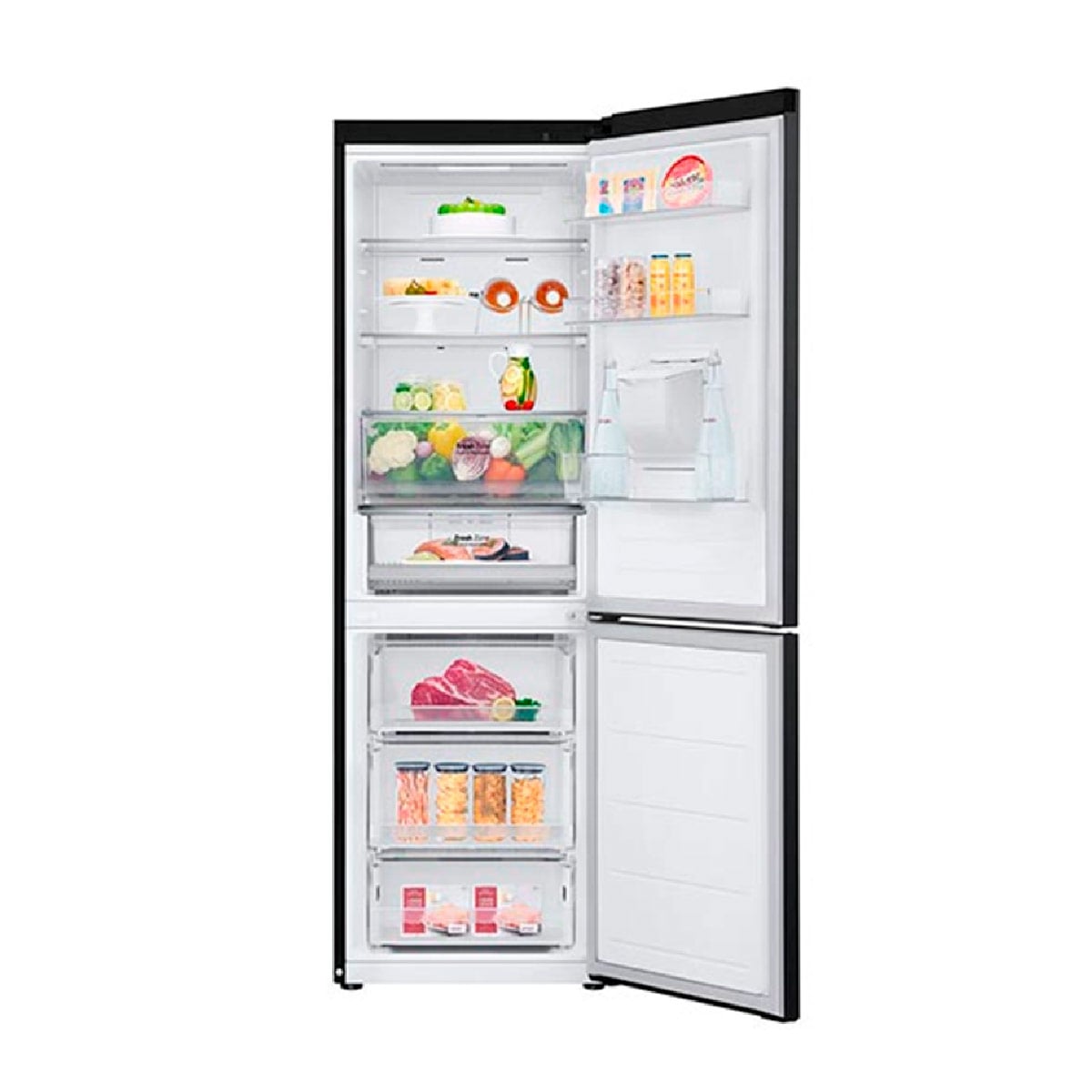 REFRIGERADOR BOTTOM FREEZER LG GB37SPT 343L NO FROST GRAFITO - 4