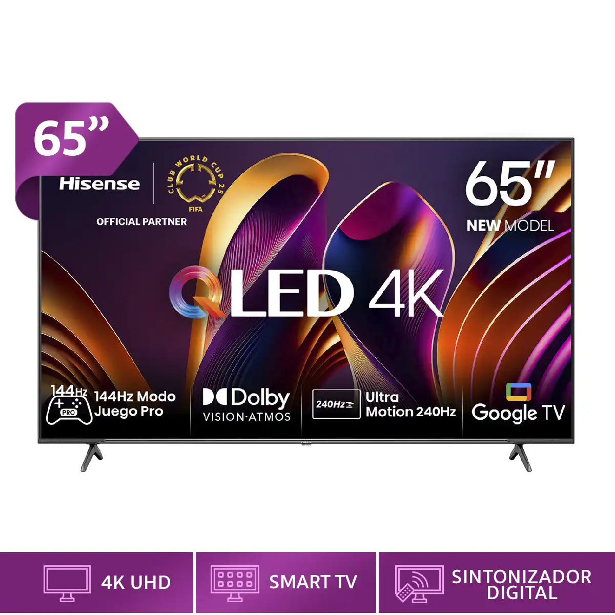 SMART TV HISENSE QLED 4K UHD 65” 65Q7N