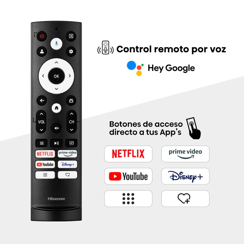 SMART TV HISENSE QLED 4K UHD 65” 65Q7N Negro, foto 9