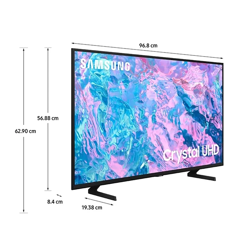 SMART TV SAMSUNG LED 4K UHD 43” CU7090 UN43CU7090GXZS - 5