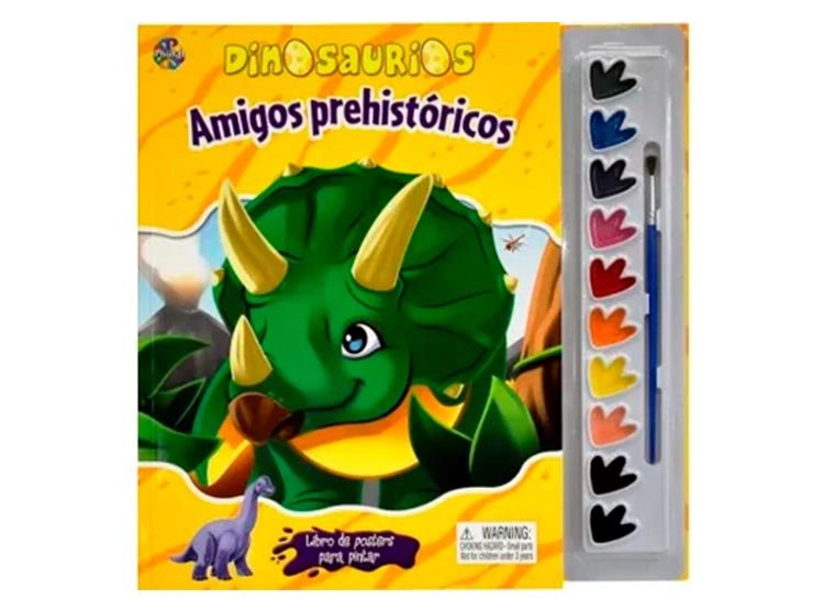 AMIGOS PREHISTÓRICOS POSTER PARA PINTAR - 1