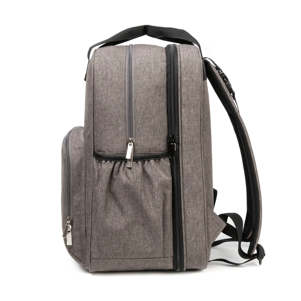 BOLSO PAÑALERO MUDADOR GRIS - 3