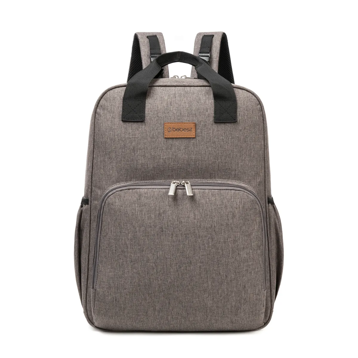 BOLSO PAÑALERO MUDADOR GRIS - 4