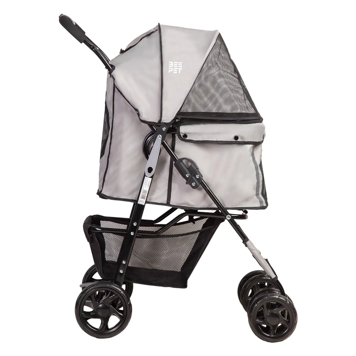 COCHE MASCOTA GRIS BP01 - 2