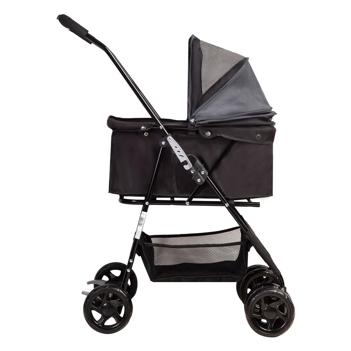 COCHE MASCOTA GRIS BP02G - 4