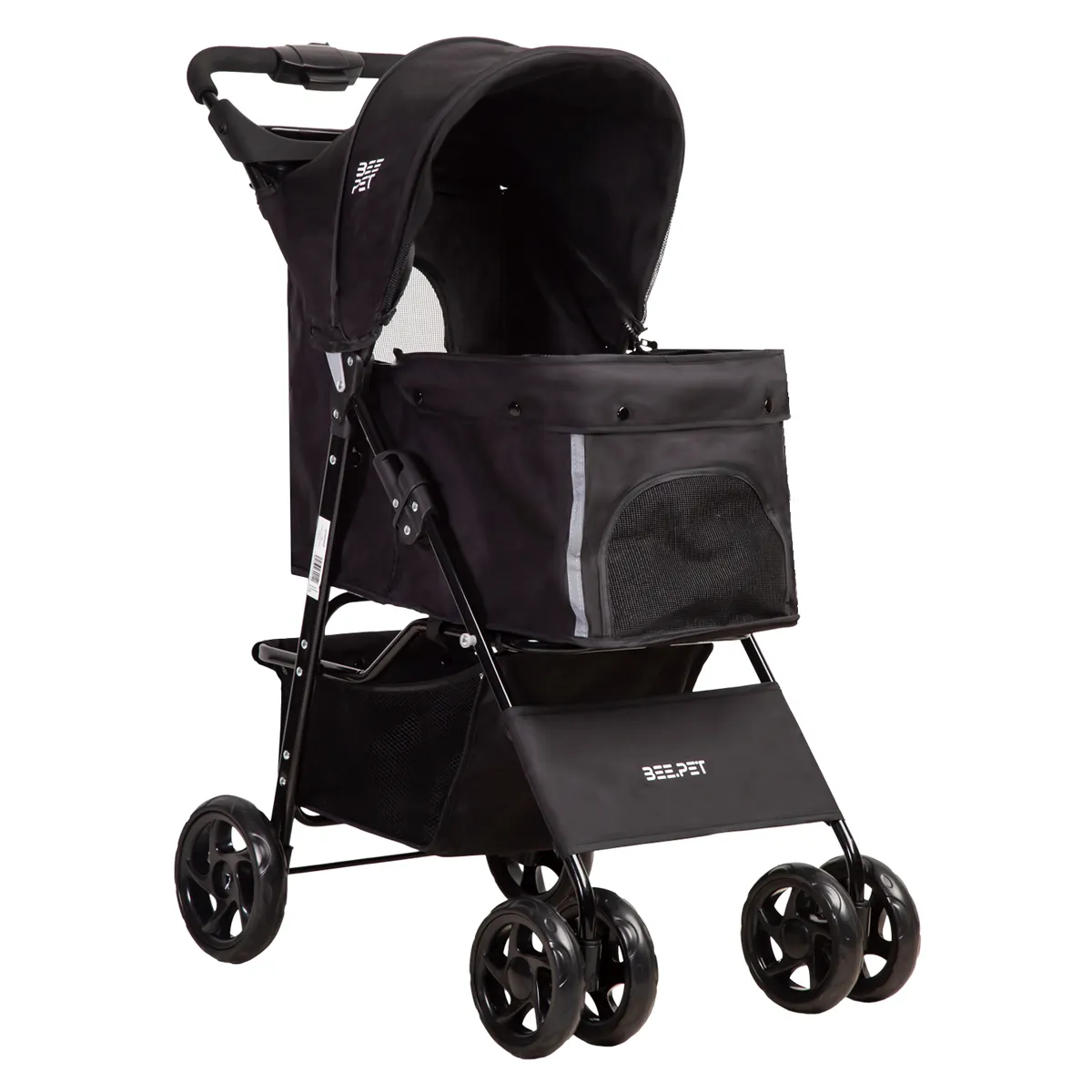 COCHE MASCOTA NEGRO BP01 - 1
