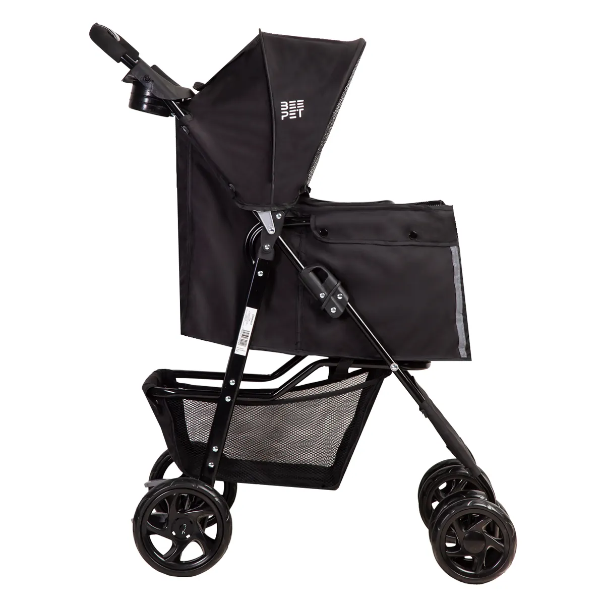 COCHE MASCOTA NEGRO BP01 - 3