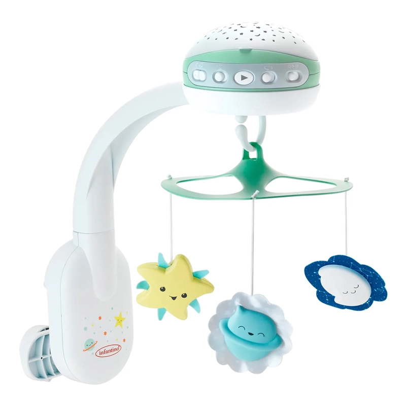 PROYECTOR MUSICAL INFANTINO MULTICOLOR 3 EN 1 - 1